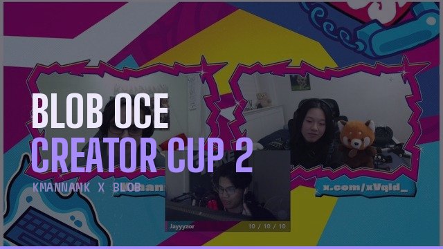 BLOB OCE Creator Cup 2 tournament logo