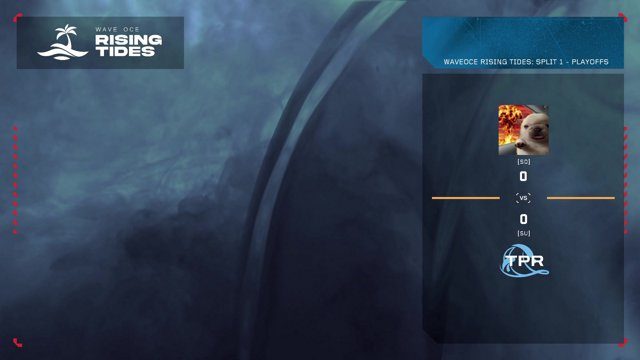 Rising Tides S2 — Open Qualifiers — Wave OCE broadcast still