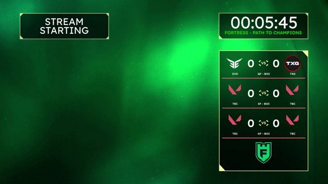 Path to Champions — Sydney LAN — Fortress Games broadcast still