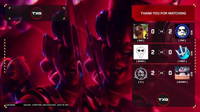 TXG Invitational — Group Openers — TXG broadcast still
